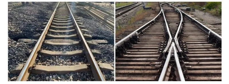 track rail track rail
