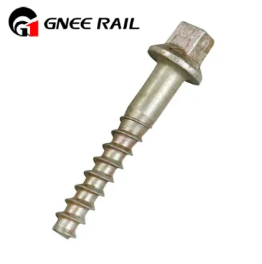 Tornillo para traviesas de madera de ferrocarril