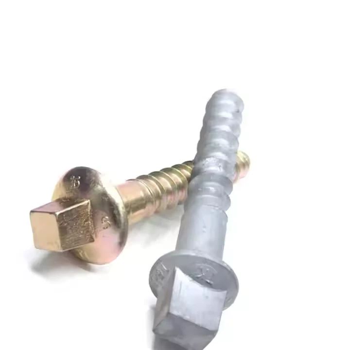 Picos de tornillo de ferrocarril