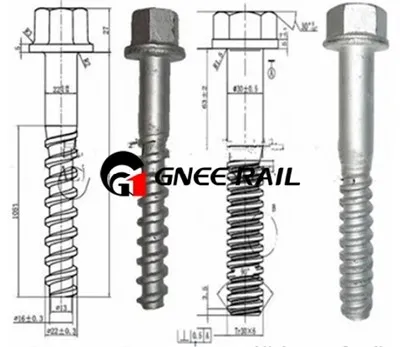 Tornillo de riel Ss36