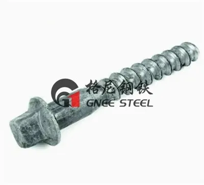 Tornillo con punta para riel TR